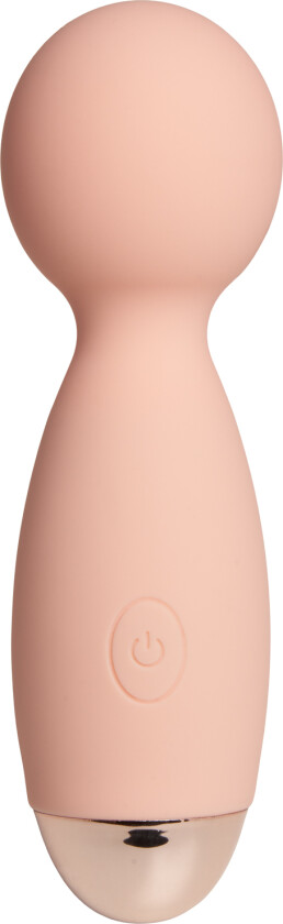 Peach Mini Wand Vibrator