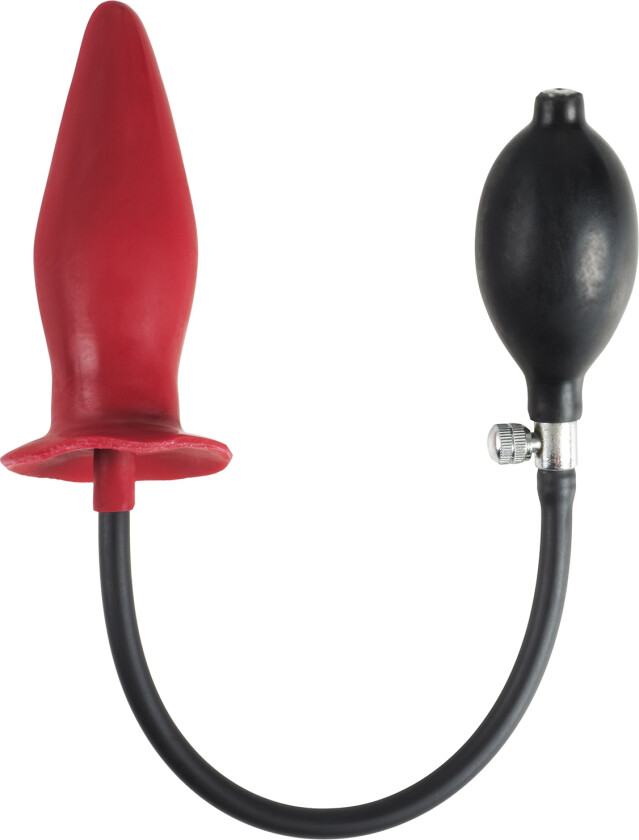 Inflatable Butt Plug - Red