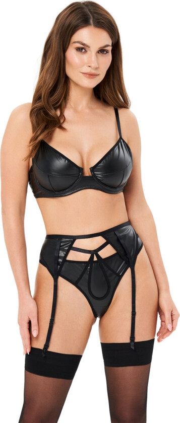Blackelia Wetlook BH 3-delt Sett
