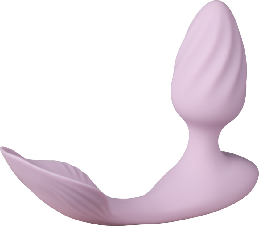 2-i-1 Analplugg og Klitorisvibrator