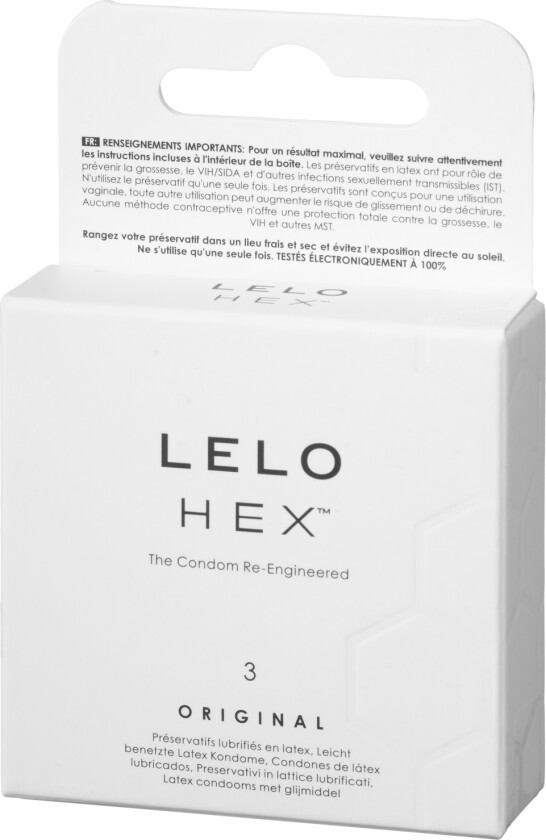 Hex Original kondomer 3 stk
