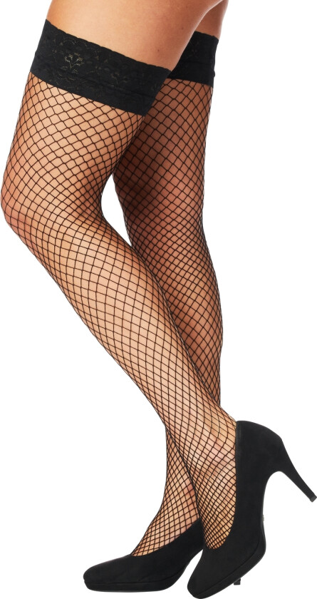 Fenja Nettingstrømper - Svart - One size