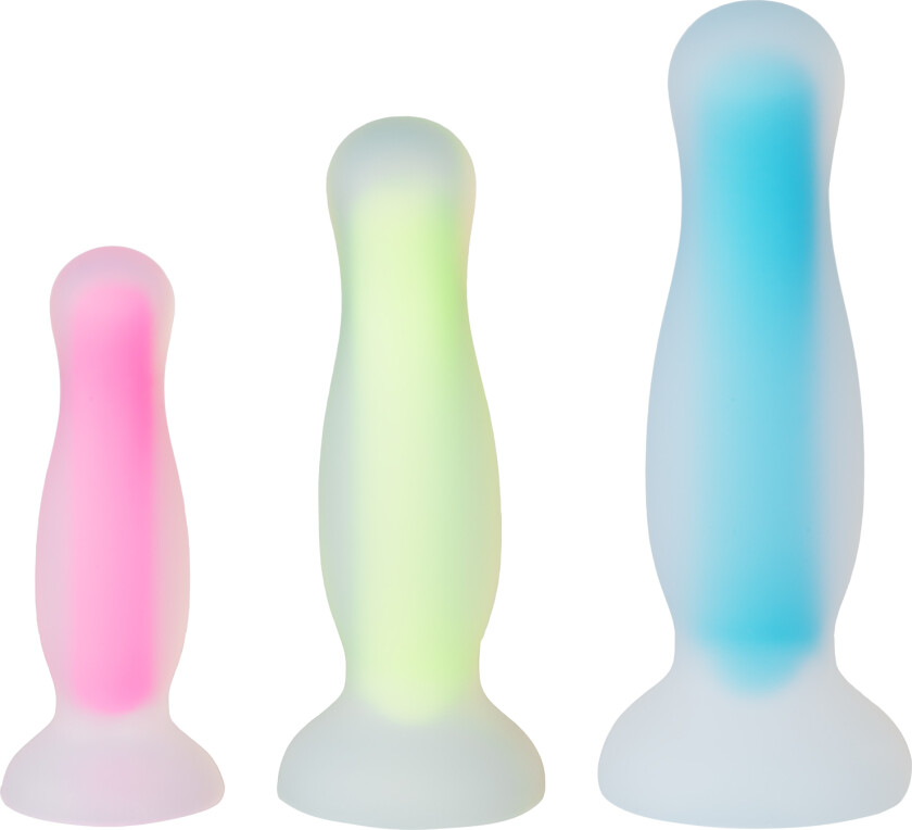 Glow in the Dark Analdildo-sett