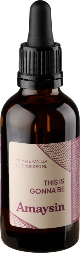 Intim Vanilje Oljedråper 50 ml