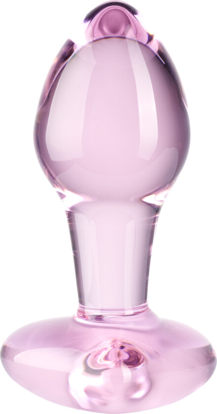 Heart Glass Analplugg Medium