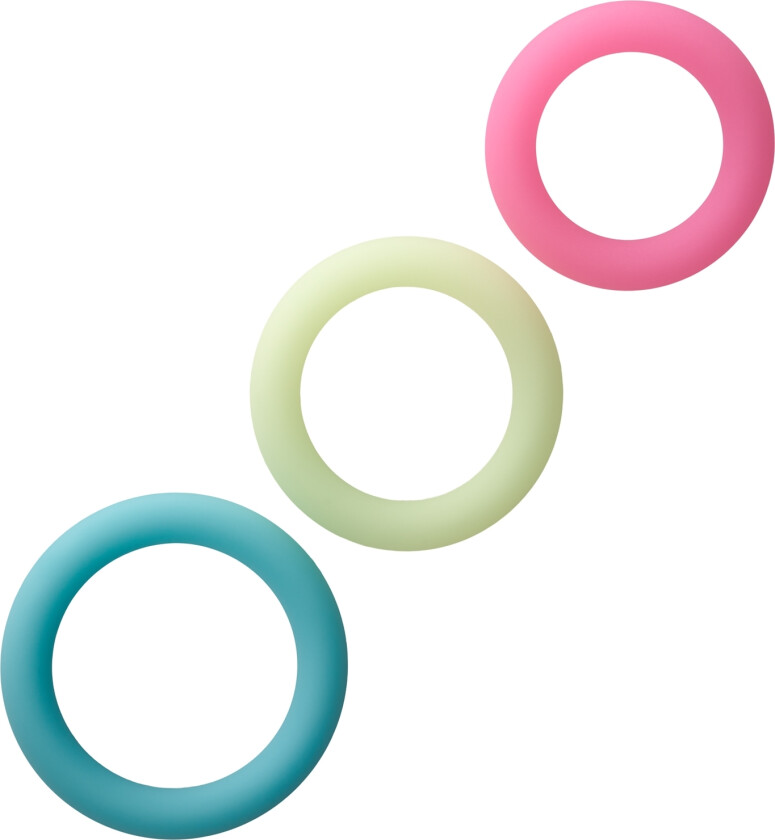 Glow in the Dark Penisring-sett