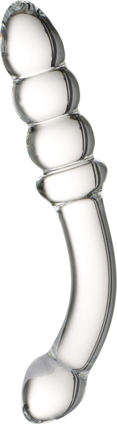 Ribbed Glassdildo