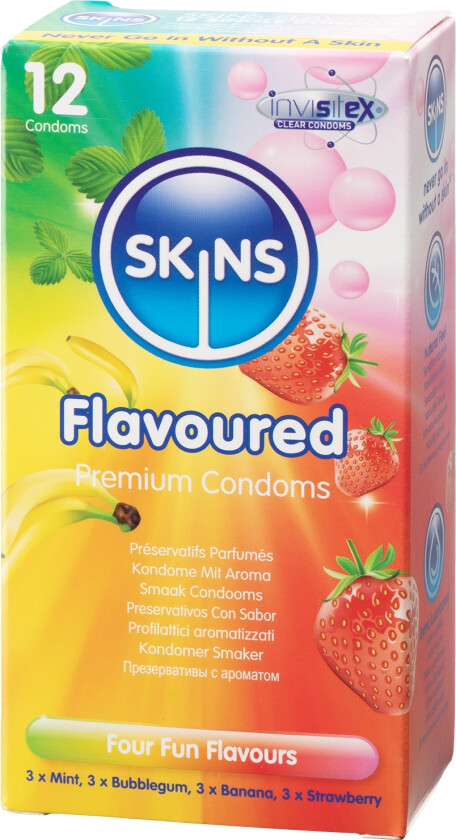 Flavoured Condoms 12 pcs