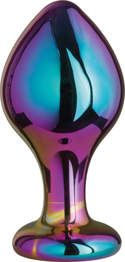 Rainbow Analplugg i Glass