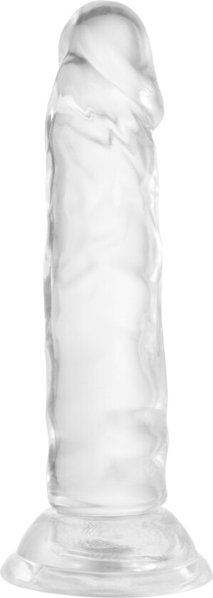 Gjennomsiktig Realistisk Dildo med Sugekopp 13 cm