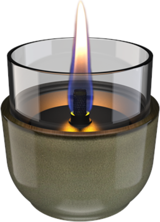 Violet 8 Green Reactive Porcelain