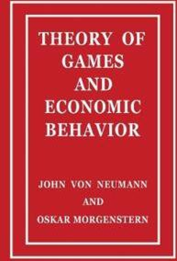 Theory of Games and Economic Behavior