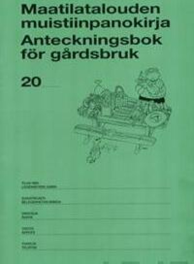 Maatilatalouden muistiinpanokirja