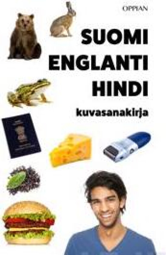 Suomi-englanti-hindi kuvasanakirja