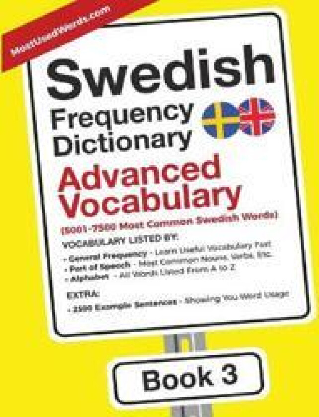 Swedish Frequency Dictionary - Advanced Vocabulary
