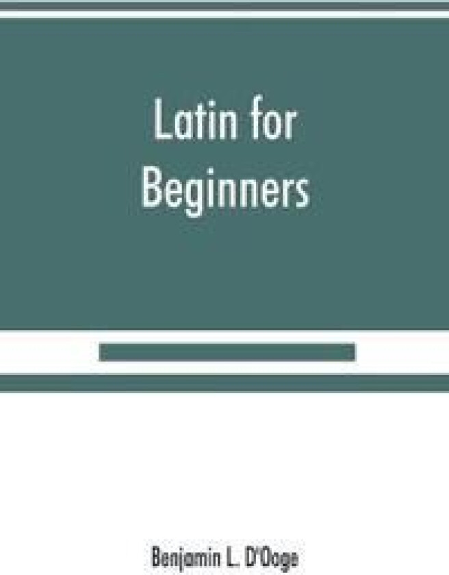 Latin for beginners