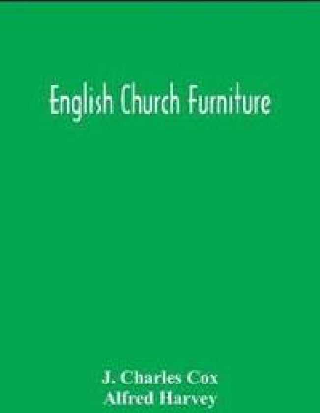 English Church Furniture