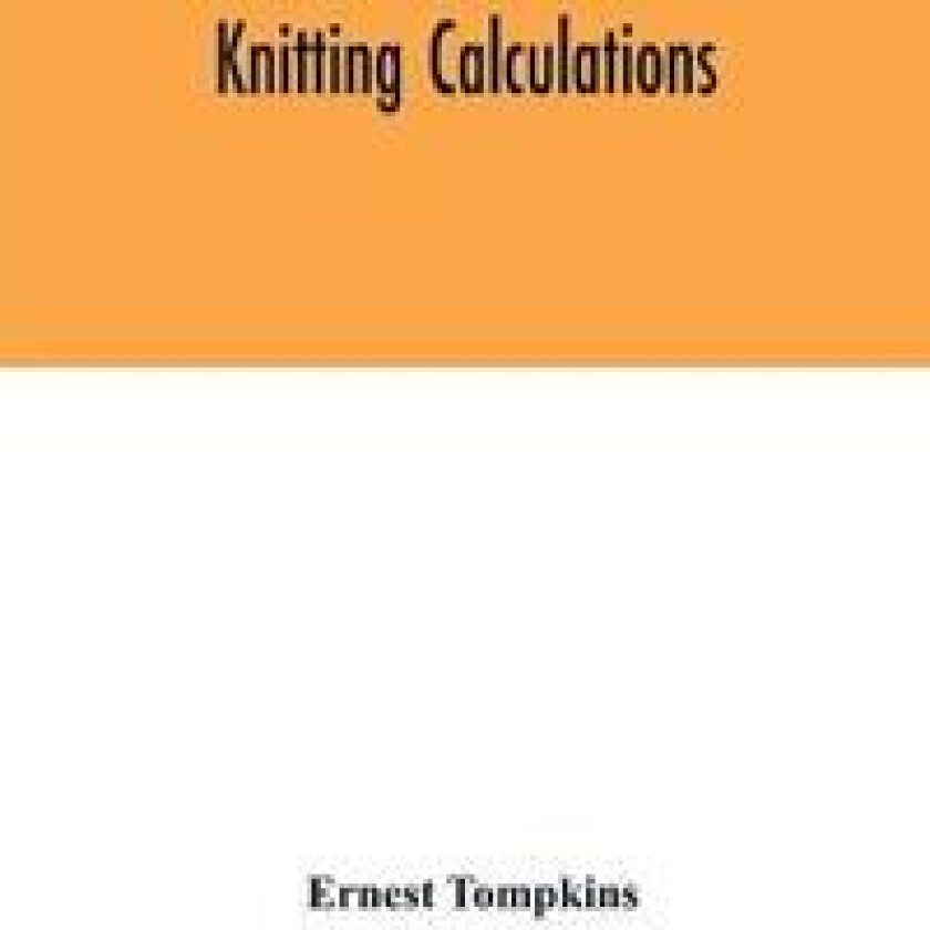 Knitting calculations