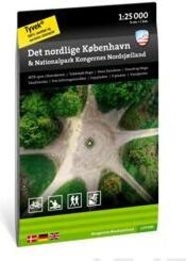 Det nordlige Köbenhavn 1:25 000