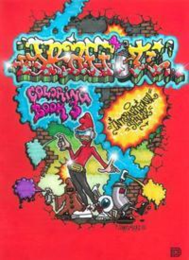 Graffiti Coloring Book 3