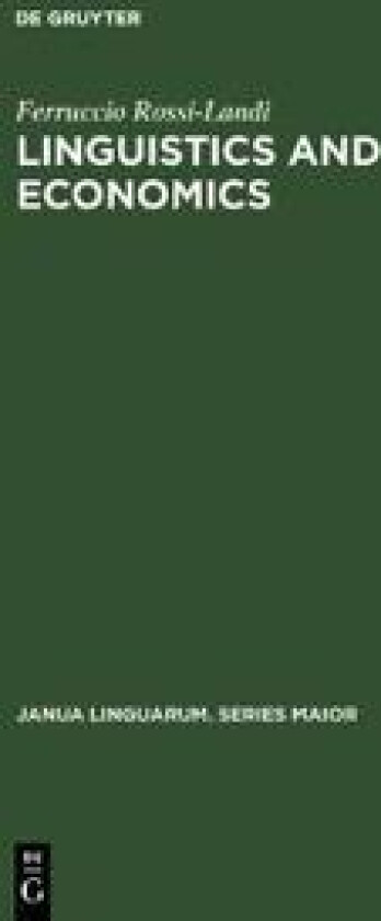 Linguistics and Economics