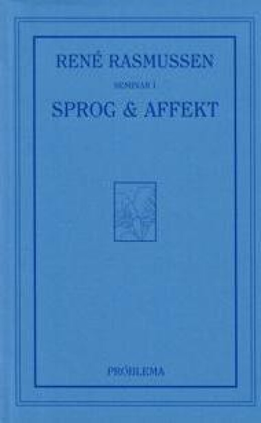 Sprog og Affekt
