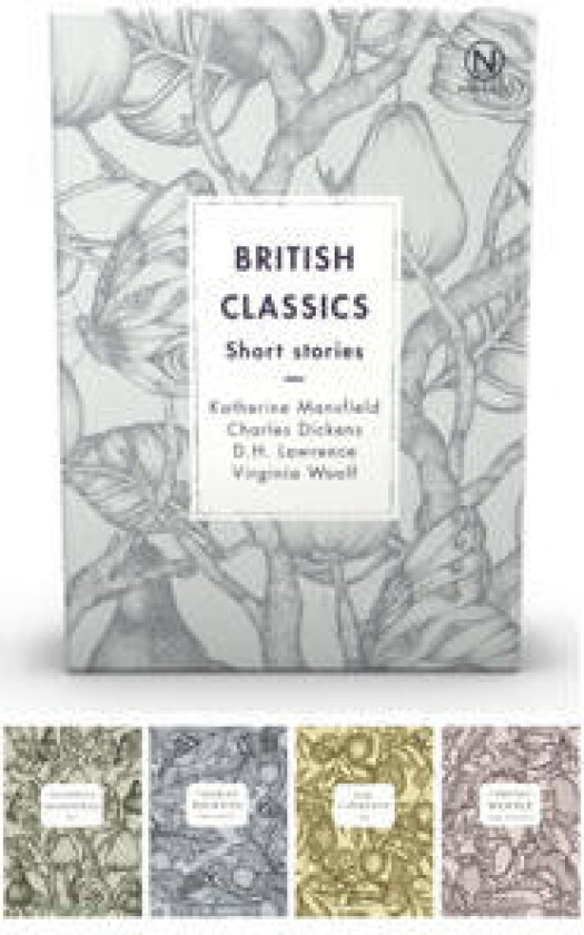 Box with four British Classics