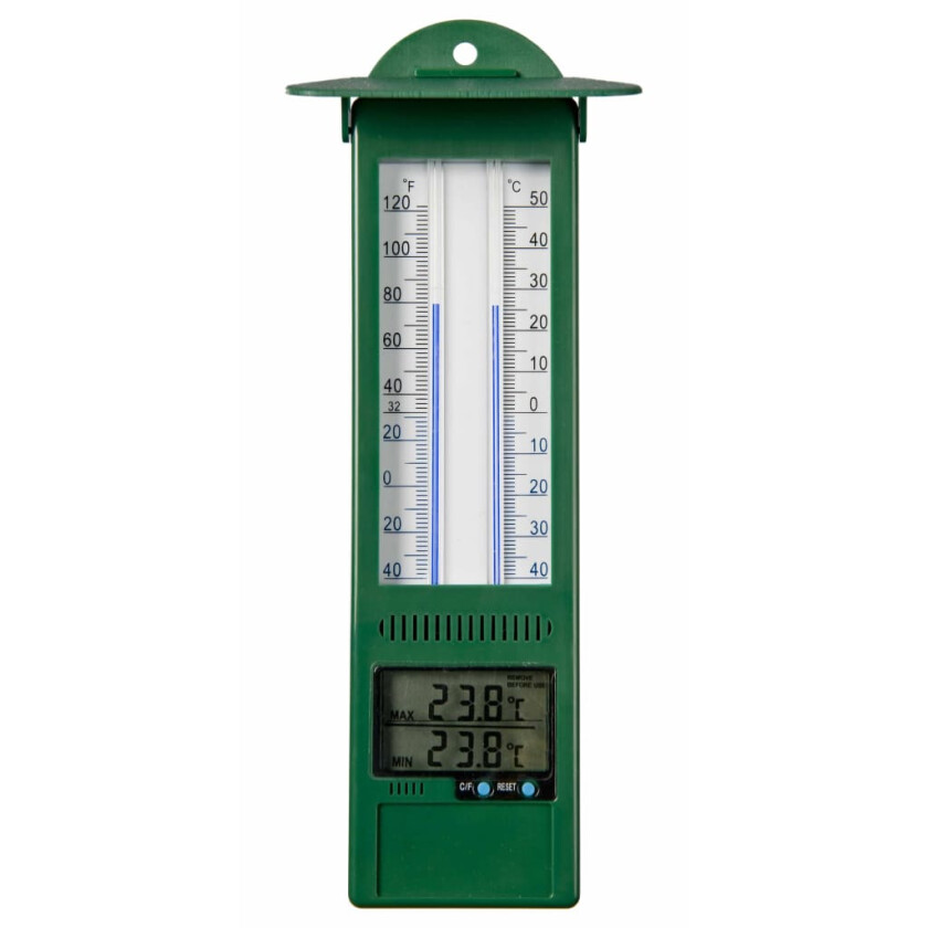 Bilde av Utendørs digitalt termometer min-maks 9,5x2,5x24 cm