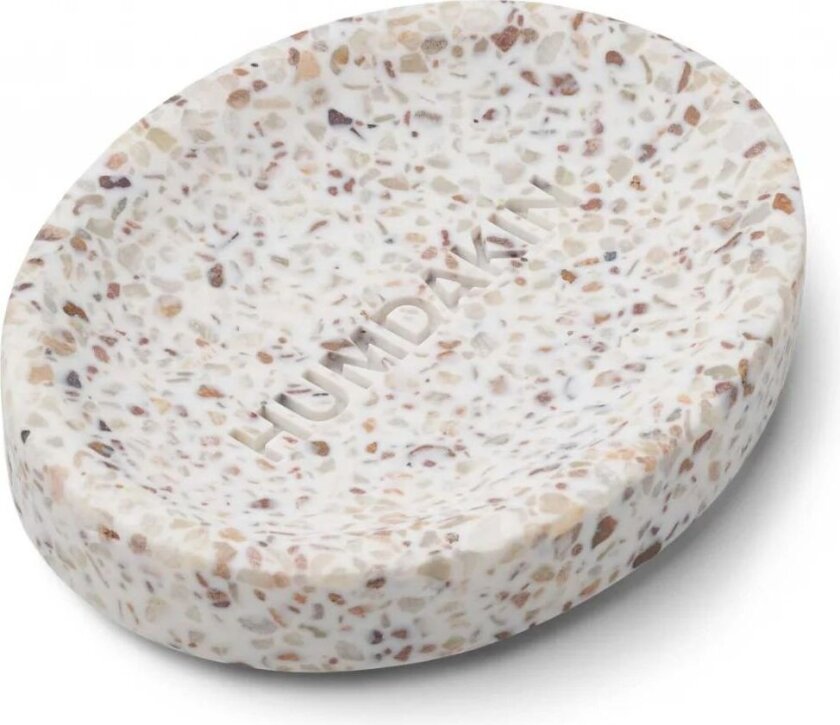 Bilde av Terrazzo såpeskål 10 x 13 cm White-brown