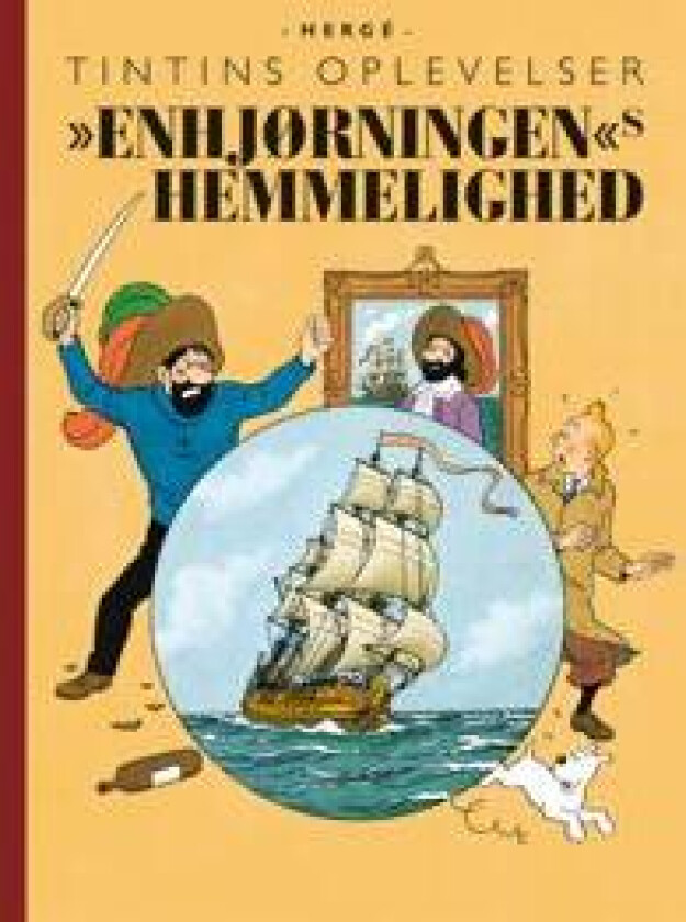 Tintin: Enhjørningen's hemmelighed - retroudgave