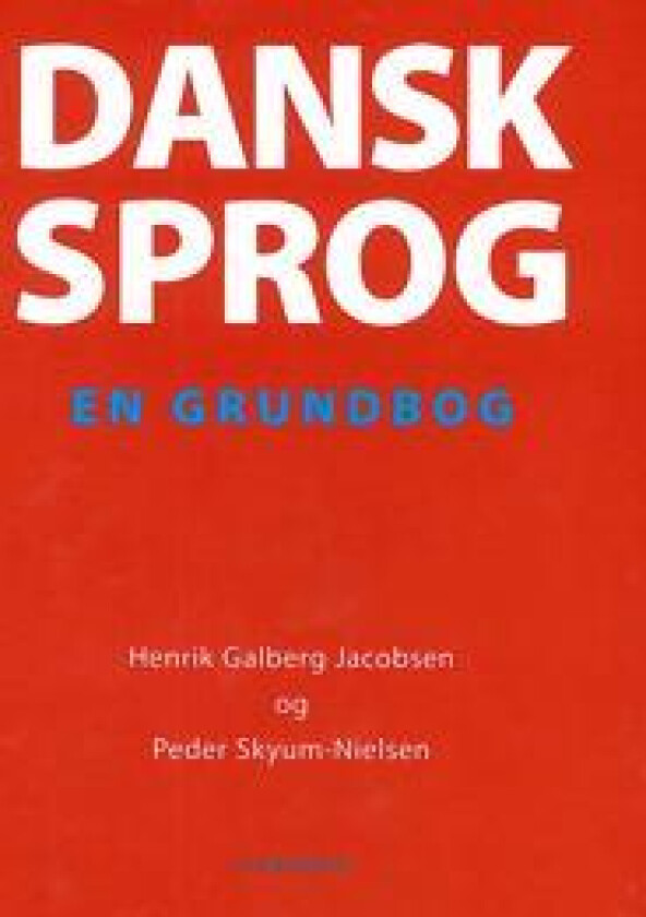 Dansk sprog
