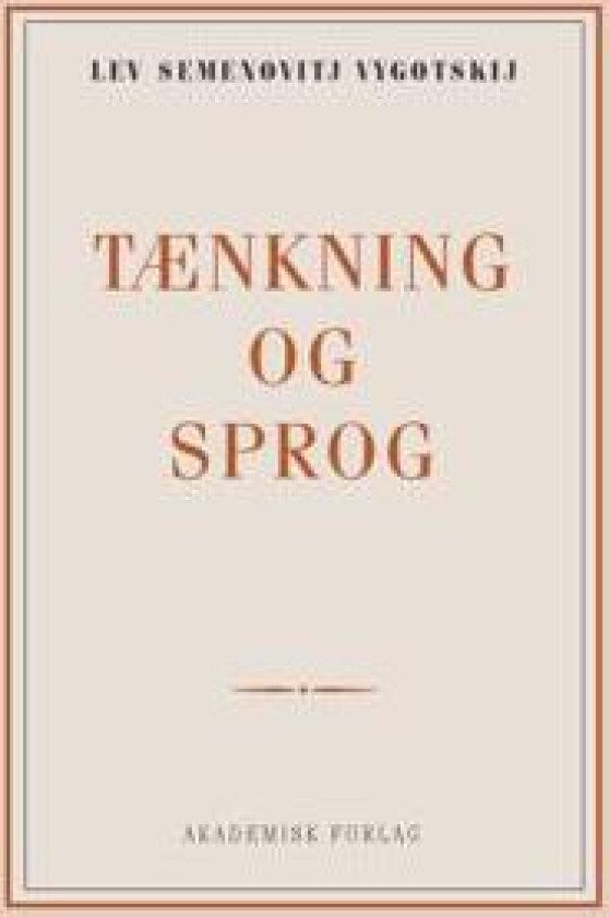 Tænkning og sprog