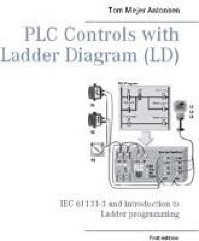 PLC Controls with Ladder Diagram (LD), Monochrome