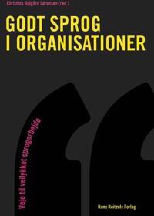 Godt sprog i organisationer