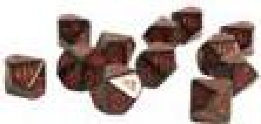 Terning, 10 sider med tal fra 0 til 9 (12 stk.)