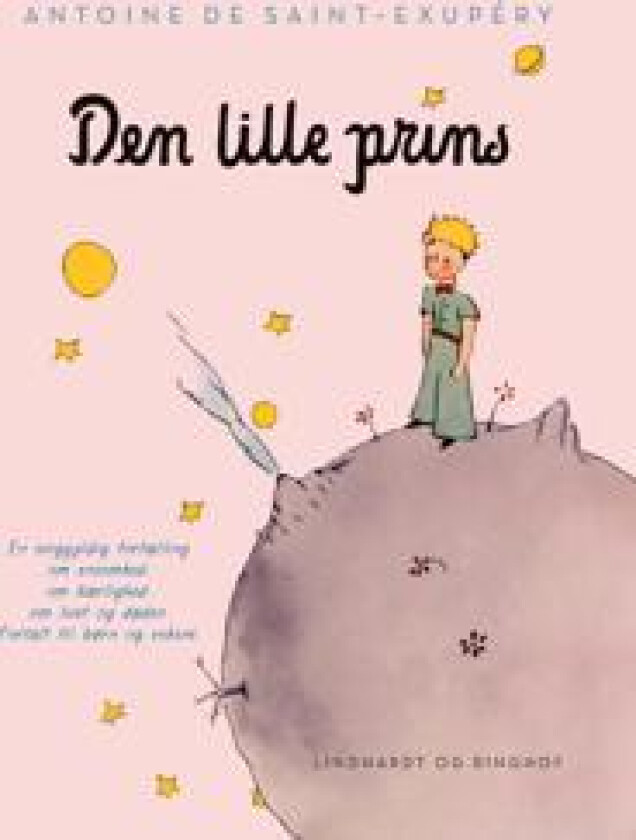 Den lille prins, lyserød hardback