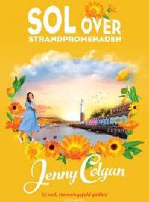 Sol over strandpromenaden