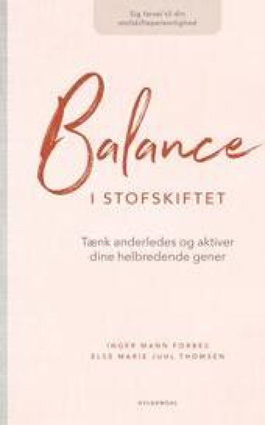 Balance i stofskiftet