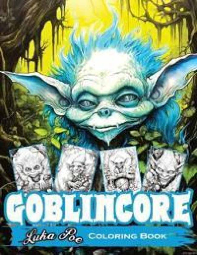 Goblincore Coloring Book