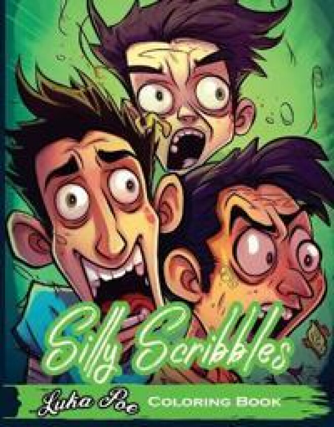 Silly Scribbles Coloring Book