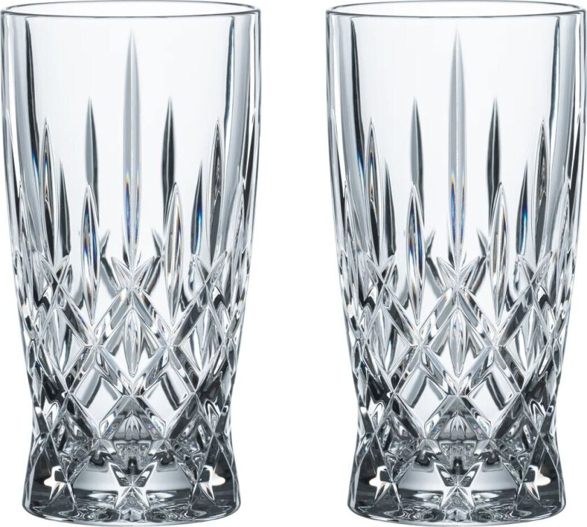 Noblesse Barista Latte glass 35 cl 2-pakning Clear