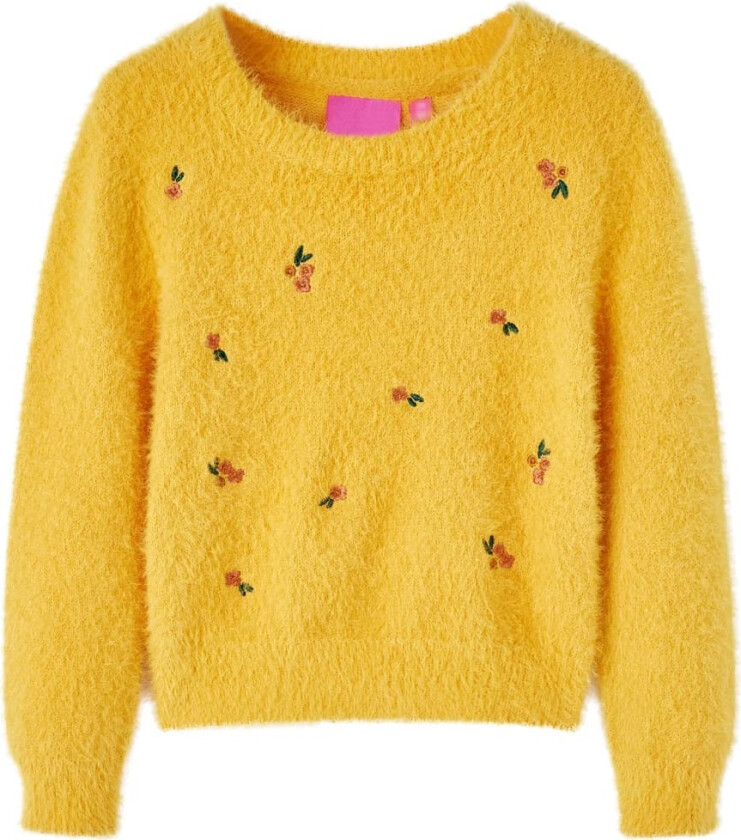 Barnegenser strikket oker 140