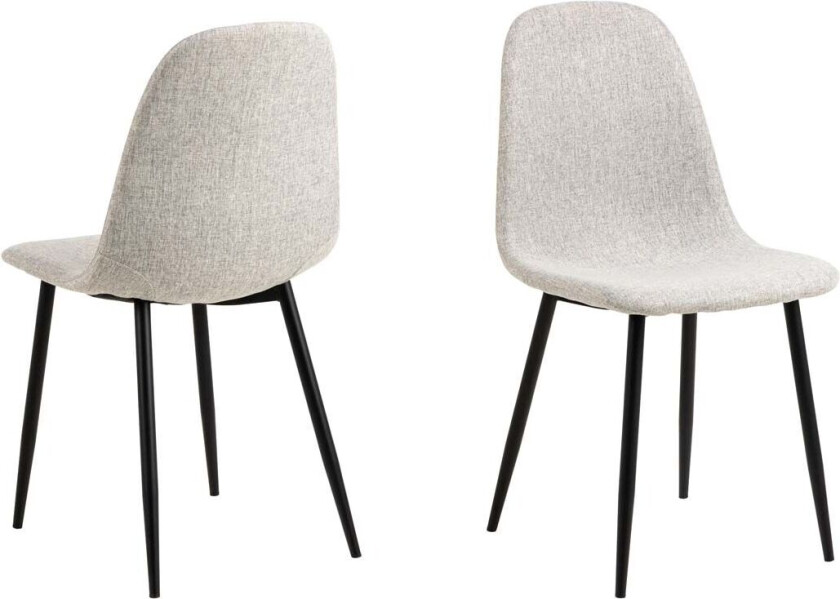 Bilde av Celia spisestuestoler grå.