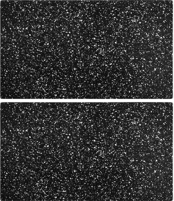 Skjærebrett 2 stk granittmønster herdet glass