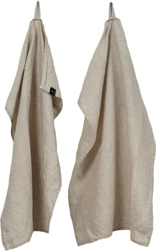 Sunshine kjøkkenhåndkle 2-pakning Oatmeal