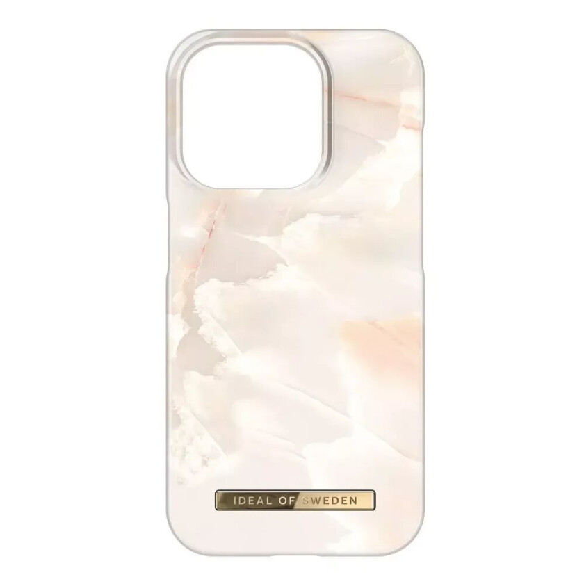iDeal Of Sweden iPhone 15 Pro Fashion Deksel - MagSafe-Kompatibel - Rose Pearl Marble