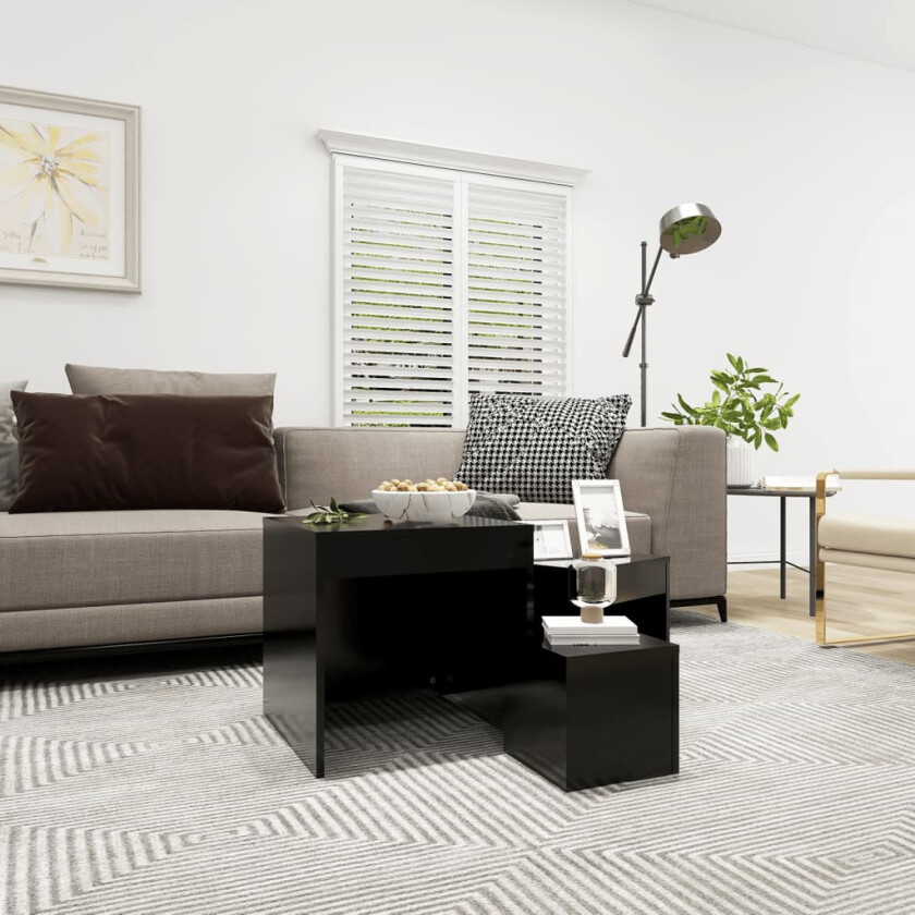 Bilde av Stablebord 3 stk svart sponplate