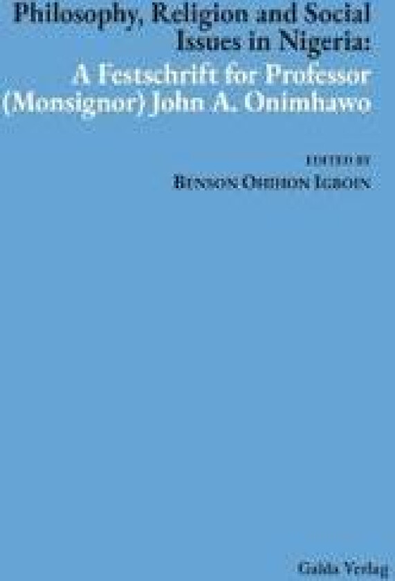 Philosophy, Religion and Social Issues in Nigeria