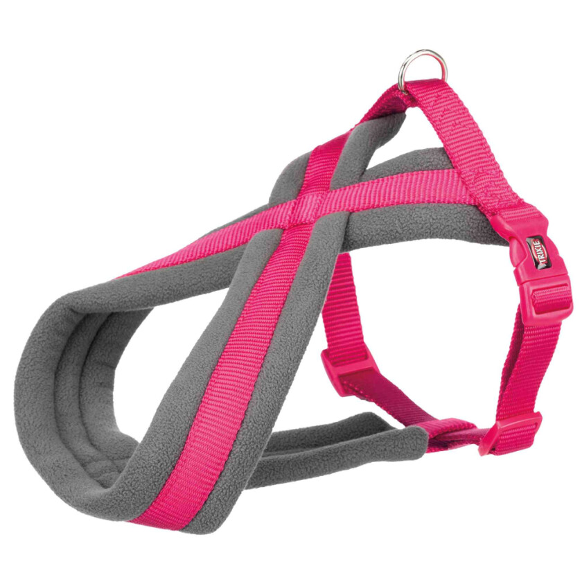 Premium Touring sele rosa - Str L: 60-100 cm Brystomfang