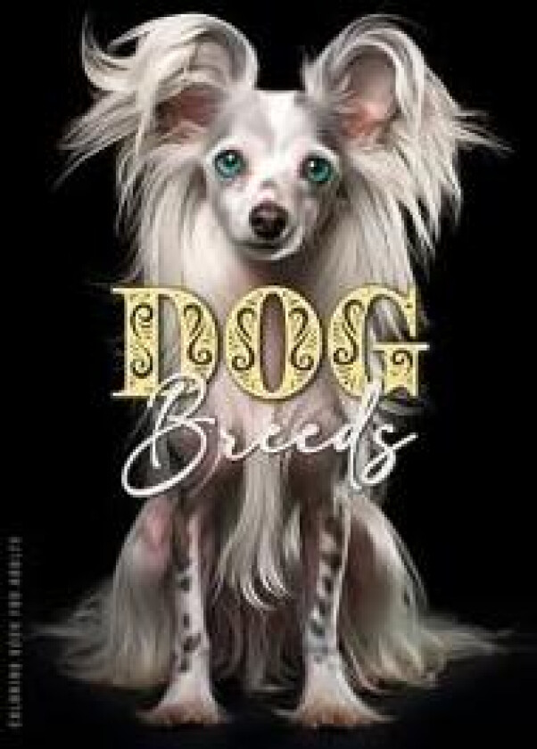 Dog Breeds Coloring Book for Adults